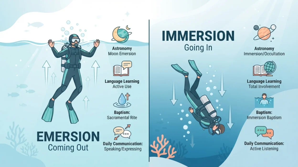 Emersion vs Immersion