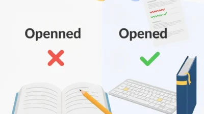 Openned or Opened