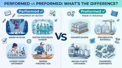 Performed vs Preformed