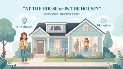 At the House or In the House