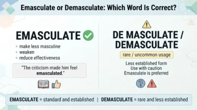 Emasculate or Demasculate