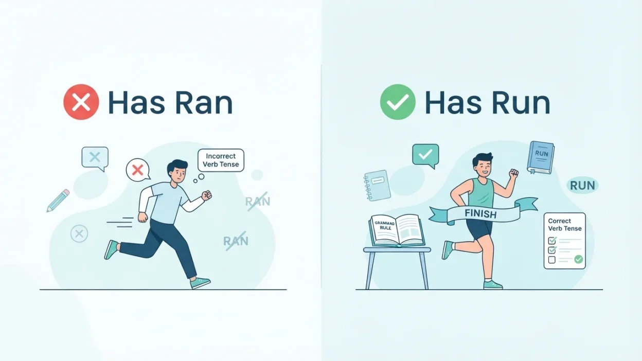 Has Ran or Has Run