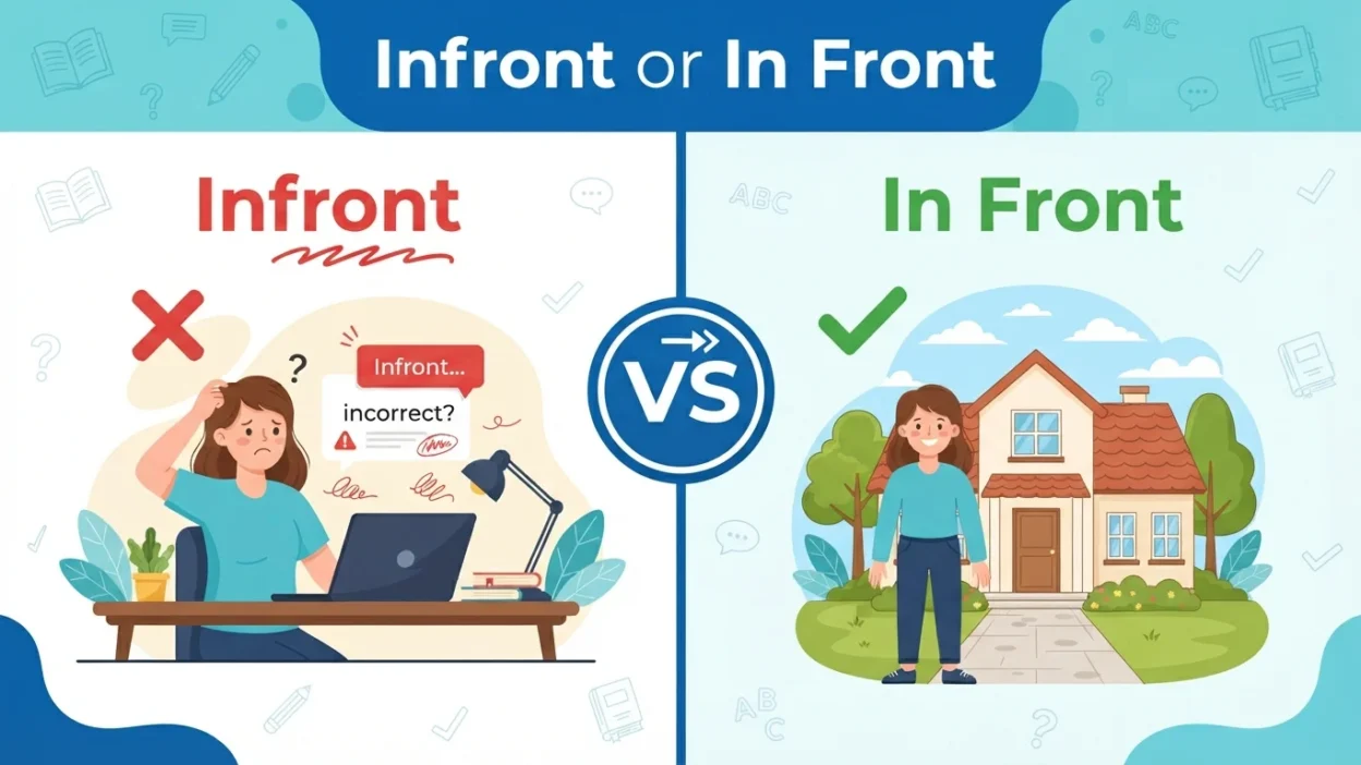 Infront or In Front