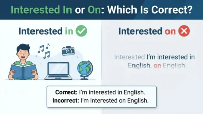 Interested In or On