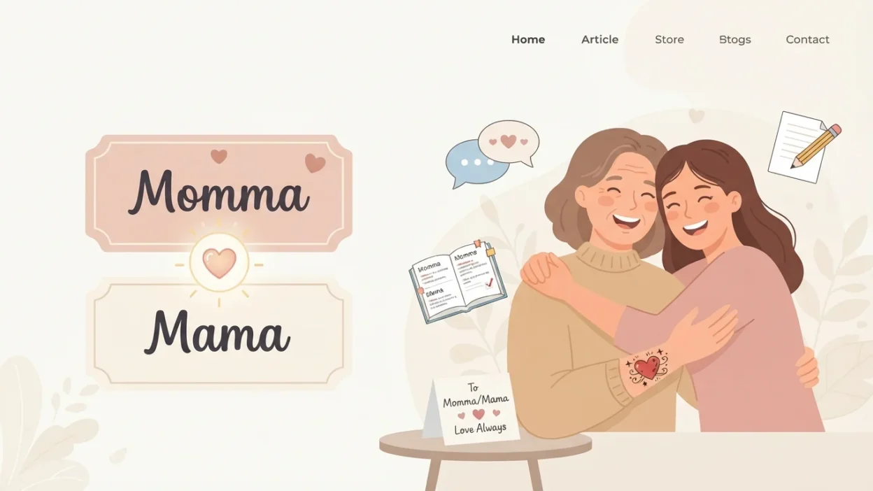 Momma or Mama