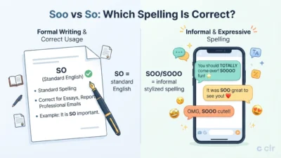 Soo vs So