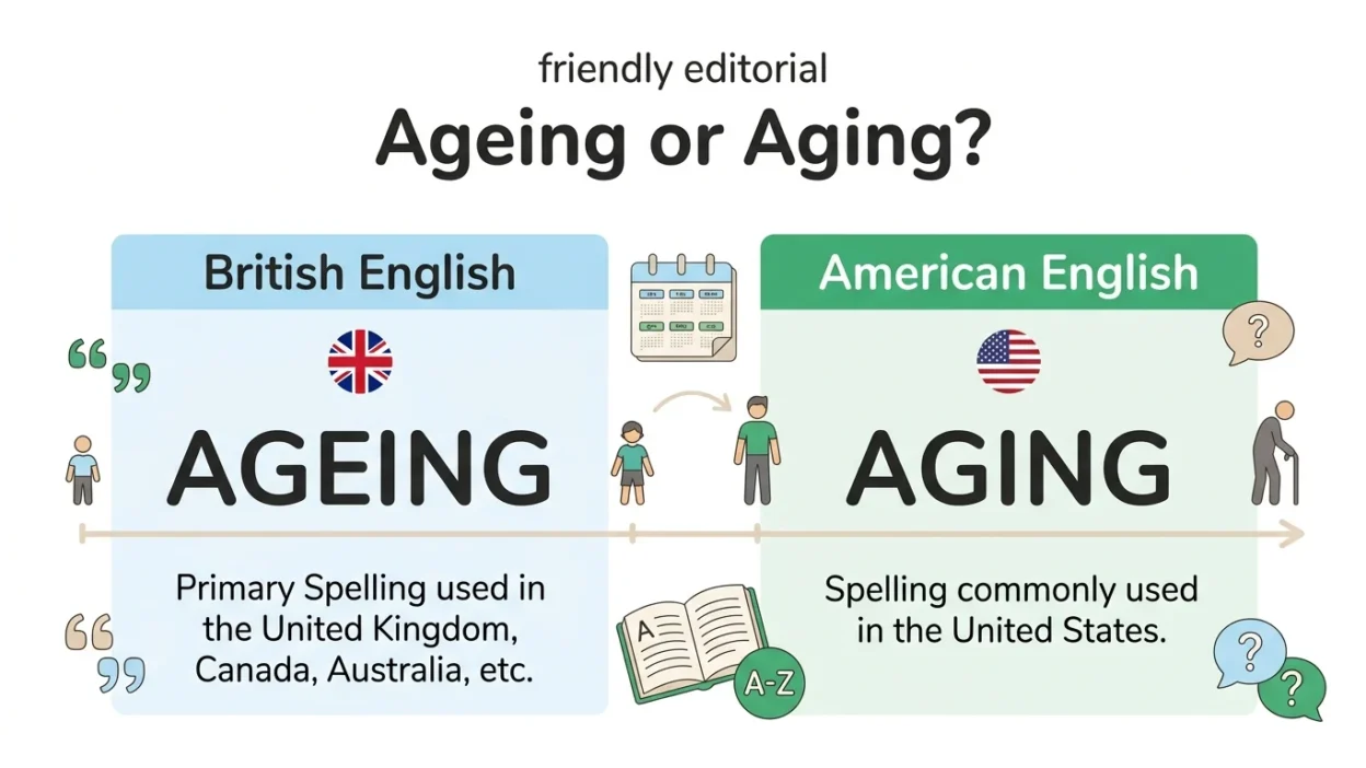 Ageing or Aging