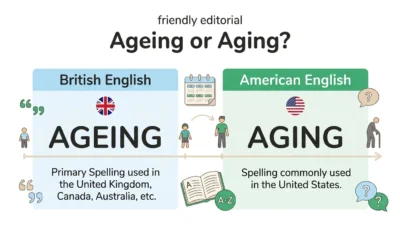 Ageing or Aging