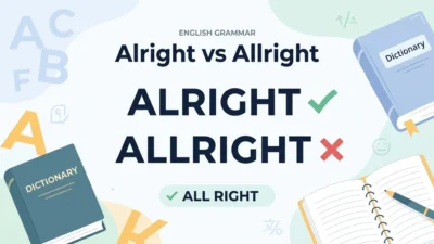 Alright vs Allright