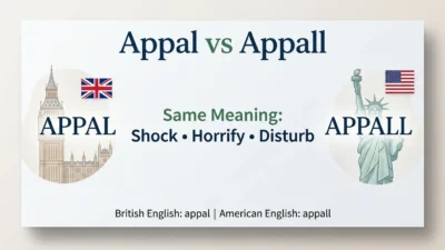 Appal vs Appall