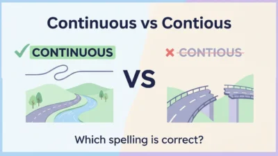 Continuous vs Contious