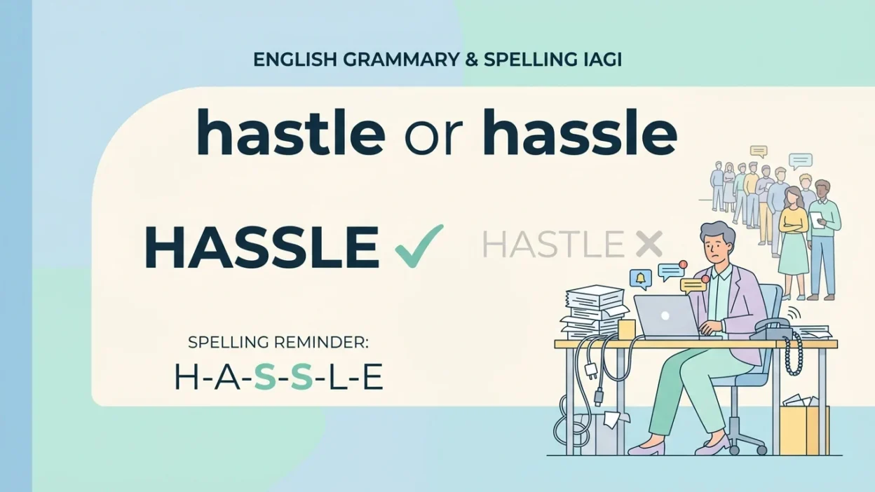 Hastle or Hassle
