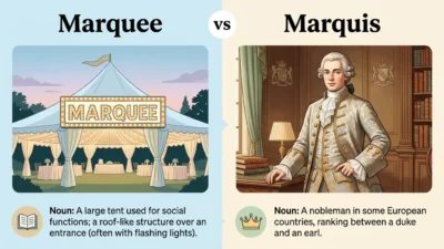 Marquee vs Marquis
