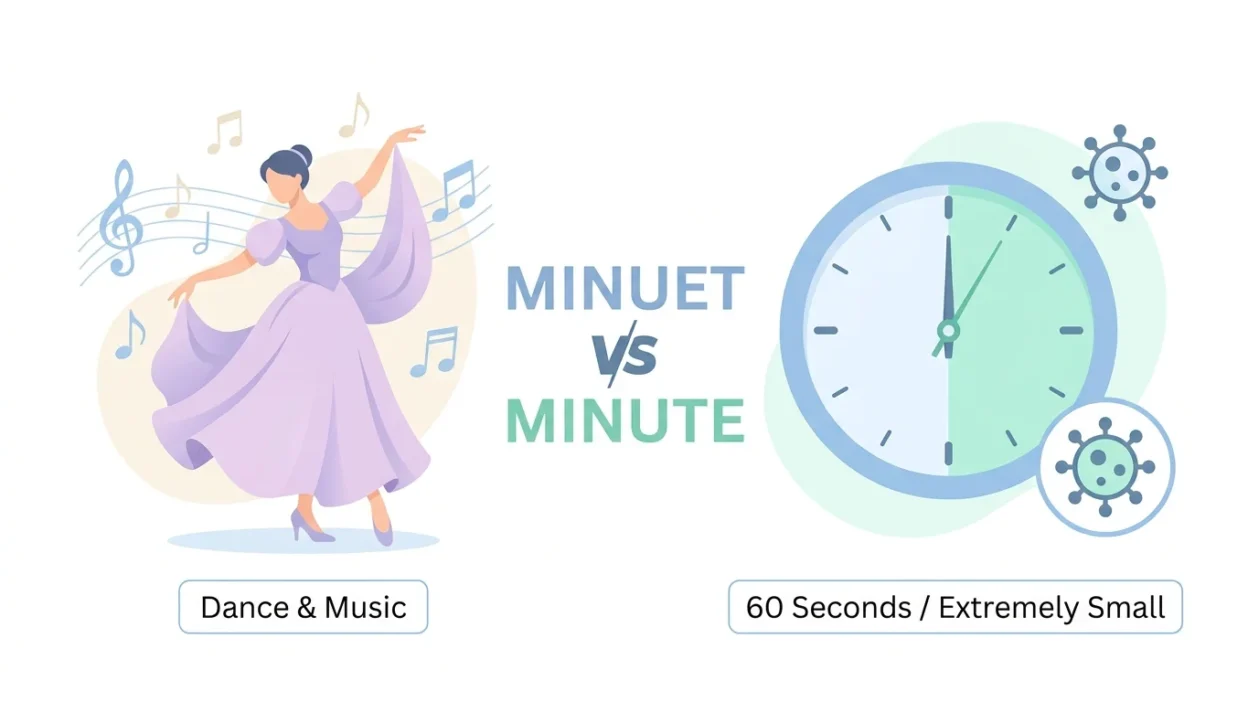 Minuet vs Minute