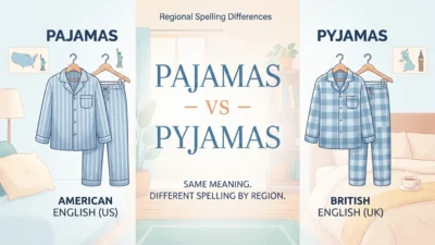 Pajamas vs Pyjamas