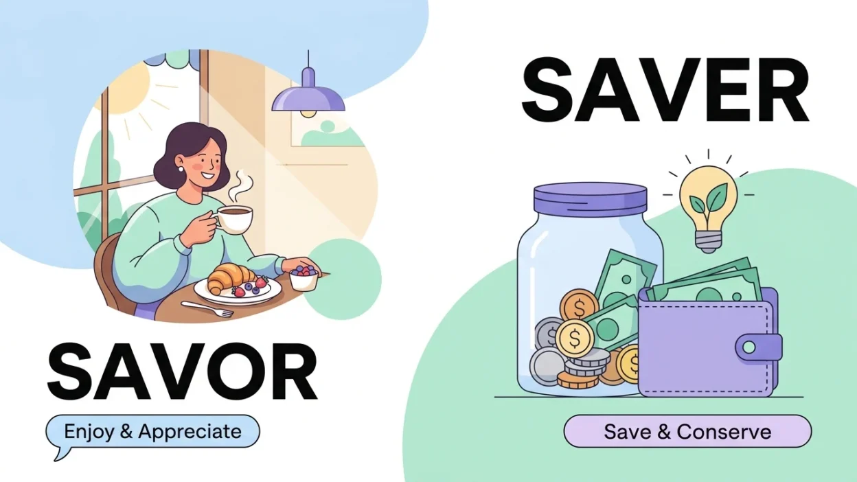 Savor vs Saver