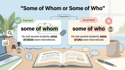 Some of Whom or Some of Who