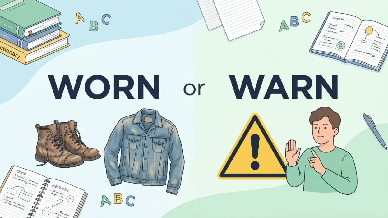 Worn or Warn