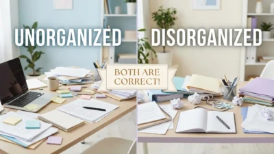 Unorganized or Disorganized